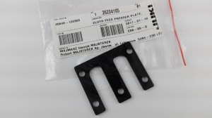 Część JUKI nr. kat. 26224105 / CLOTH FEED PRESSER PLATE, REPLACEMENT PART FOR 135