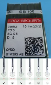 igły szwalnicze GROZ-BECKERT FD5