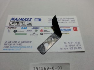 154569-0-01 # 154569001 blaszka osłona noża do stębnówki Brother  ZAMIENNIK TAIWAN