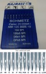 igły szwalnicze SCHMETZ 135x5 SPI do stębnówki ostre