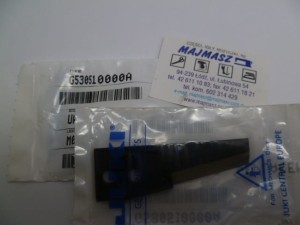 Część JUKI nr. kat. G530510000A / NÓŻ GÓRNY / UPPER KNIFE, REPLACEMENT PART FOR G5305-100-000