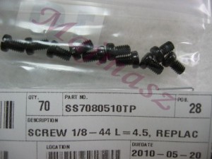SS-7080510-TP wkręt oryginał JUKI # SS7080510TP