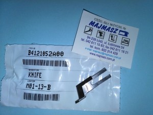 Część JUKI nr. kat. B4121052A00 / KNIFE