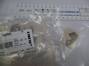 Część JUKI nr. kat. 70000904  /  NÓŻ DO GILOTYNKI OWERLOK / KNIFE