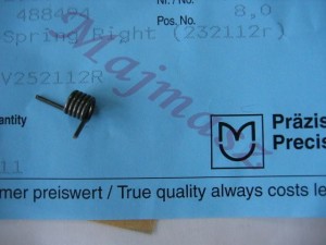 V252112R sprężynka płytki prawa oryginał MAIER
