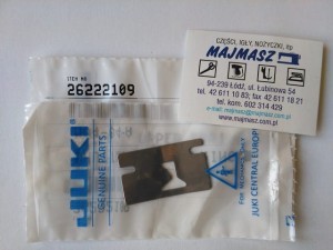 Część JUKI nr. kat. 26222109 / SHUTTLE UPPER SPRING, REPLACEMENT PART FOR B1815-9