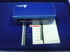 Łączniki BIAŁE 11042-0 "MICRO FASTENER WHITE(4.4MM)"