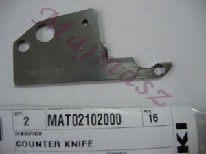 MAT-02102000 nóż do ssawki oryginał JUKI # MAT02102000