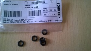 Część JUKI nr. kat. RO048190100 #R0048190100/ RUBBER RING