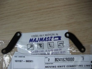 Część JUKI nr. kat. B2418280000 / MOVING KNIFE CONNECTING LINK
