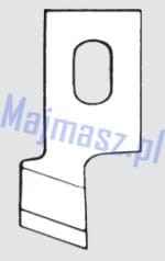 CZĘŚĆ MAIER DO BROTHER JUKI SINGER NÓŻ DO DZIURKARKI NR KAT. 71 1/2" (12,7MM) HSS