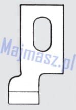 CZĘŚĆ MAIER DO Brother JUKI SINGER NÓŻ DO DZIURKARKI NR KAT. 71-90 1/4" (6,35MM)  HSS