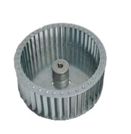 Wirnik silnika odsysacza przemysłowego o  mocy  600  W,  metalowy,  do  stołów BR/A,  BR/A  SXD,  MP/A,  MP/F,  FR/F, MP/F/PV i MP/F/T.