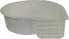 Obudowa   silnika   odsysacza   A0080   o mocy 120 W, plastikowy, do stołów typu Comelux, Comelflex i Futura (seria 1).