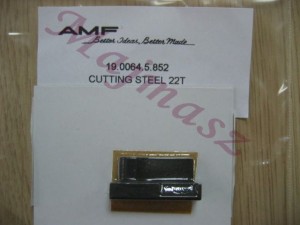 Część oryginał AMF REECE nr kat.  19.0064.5.852 / CUTTING STEEL 22T