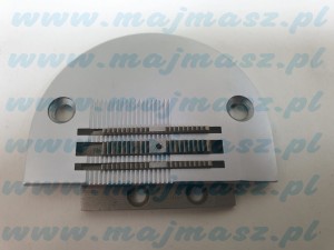 PŁYTKA  11300308 + ZĄBKI D1609415B0A KOMPLET DO CIENKIEGO SZYCIA DO MASZYNY Z KROCZĄCĄ IGŁĄ ORYGINAŁ JUKI
