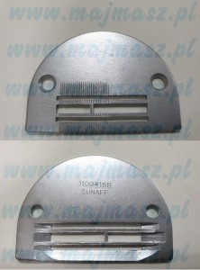 płytka ściegowa do stębnówki B1109415B00 #B1109-415-B00 Z KROCZĄCĄ IGŁĄ  ZAMIENNIK TAIWAN