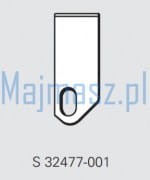 Część oryginał nóż  BROTHER nr kat. S32477001 / FIXED KNIFE