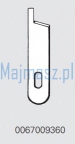 Część MAIER do Dürkopp Nóż nr kat. 0067009360