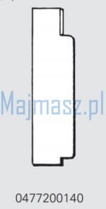 Część MAIER do Dürkopp Nóż nr kat. 0477200140