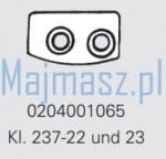 Część MAIER do Dürkopp Nóż nr kat. 0204001065