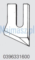 Część MAIER do Dürkopp Nóż nr kat. 0396331600