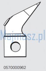 Część MAIER do Dürkopp Nóż nr kat. 0570000962