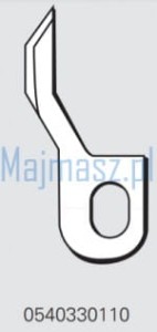 Część MAIER do Dürkopp Nóż nr kat. 0540330110