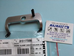 Część JUKI nr. kat. B15117730B0 / WORK CLAMP CHECK HOLDER ASM.