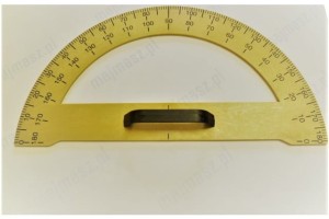 Kątomierz 180° z uchwytem podstawa 33,5 cm