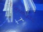 Łączniki bezbarwne 04411 11MM T-END FF PLUS FINE FABRIC