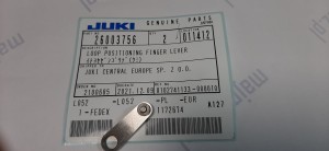 260-03756 cięgno z rolką oryginał JUKI # 26003756