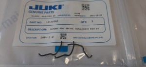 Część JUKI nr. kat. 13122502 / RATCHED PAWL SPRING, REPLACEMENT PART FOR B1606-70