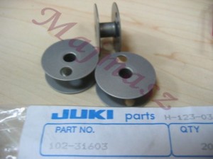 Szpuleczka szpulka bobbin 102-31603 # 402-35203 ORYGINAŁ JUKI  10231603 aluminiowa duża do 2-igłowki LH 
