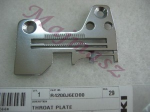 R4200-J6E-D00 płytka ściegowa oryginał JUKI # R4200J6ED00