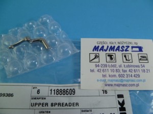 Część JUKI nr. kat. 11888609 / 118-88609 CHWYTACZ ŚLEPY GÓRNY DO OWERLOKA MO / UPPER SPREADER