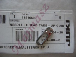 118-16600 prowadnik nitki oryginał JUKI # 11816600