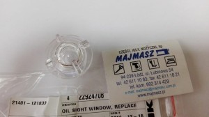 Część JUKI nr. kat. 22924708 / OIL SIGHT WINDOW, REPLACEMENT PART FOR: B3530-555-
