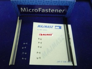 Łączniki BIAŁE 11047-0 "MICRO FASTENER WHITE(5.4MM)"