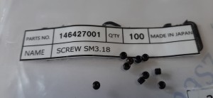 Część oryginał BROTHER nr kat. 146427001 / SCREW 3.18