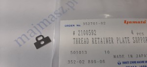 THREAD RETAINER PLATE SUPPORT - część oryginał YAMATO nr kat. 2100592 # YM2100592
