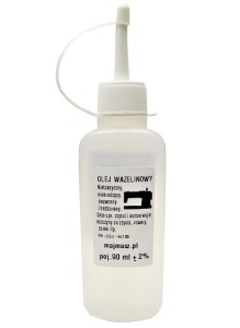 Olej do maszyn wazelinowy, oliwiarka 90ml.