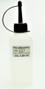 Olej silikonowy w oliwiarce  90ml