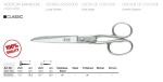 nożyczki 7" KRETZER uniwersalne 18cm stalowe 90218 # 912518 SOLINGEN