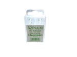 Szpulka szpuleczka plastikowa płaska  6szt. do maszyna domowa Łucznik 400/700  
