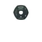 LA 503EHSSTF Rasor ostrze tarczowe/nóż 50mm, 6-kątne HSS STEEL, pokrywane teflonem TEFLON®COATED