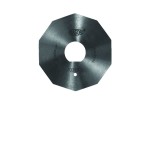 LA 70DHSSTN Rasor ostrze tarczowe/nóż 70mm, 10-kątne HSS STEEL pokrywane tytanem TITANIUM COATED   
