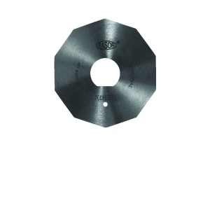 LA 70DHSSTN Rasor ostrze tarczowe/nóż 70mm, 10-kątne HSS STEEL pokrywane tytanem TITANIUM COATED   