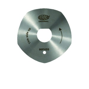 LA 86PHSS Rasor ostrze tarczowe/nóż 86mm, 5-kątne HSS STEEL
