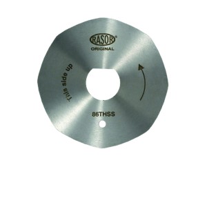 LA 86THSS Rasor ostrze tarczowe/nóż 86mm, 8-kątne HSS STEEL